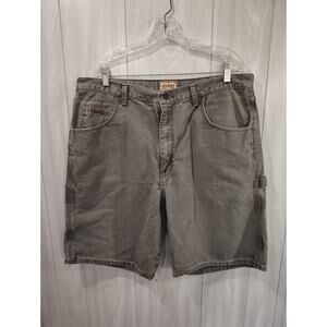 C E Schmidt Workwear Denim Shorts Jorts Gray 3T311OL 38